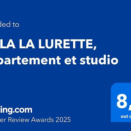 Villa La Lurette, Appartement Et Studio Saint-Étienne-les-Orgues Buitenkant foto