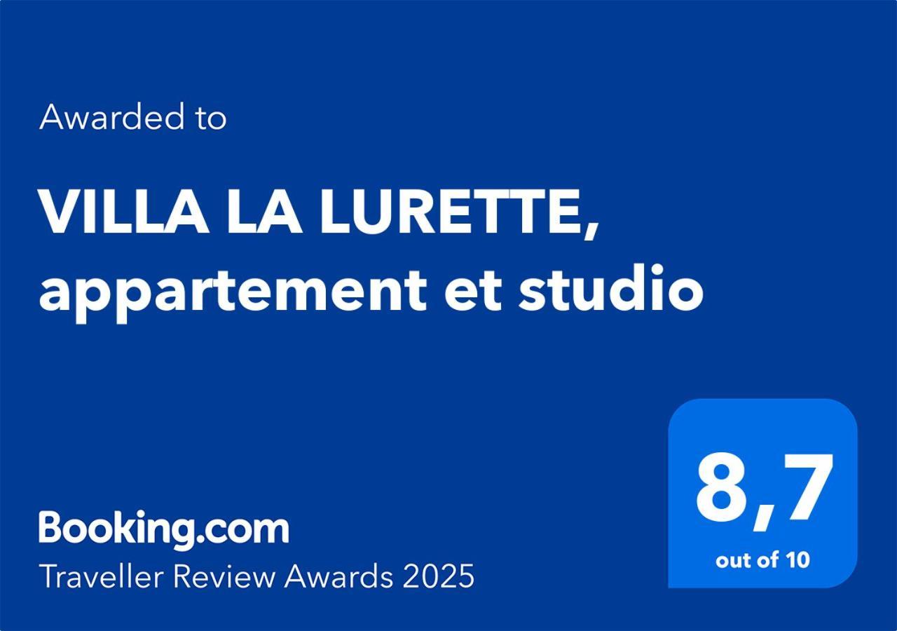 Villa La Lurette, Appartement Et Studio Saint-Étienne-les-Orgues Buitenkant foto